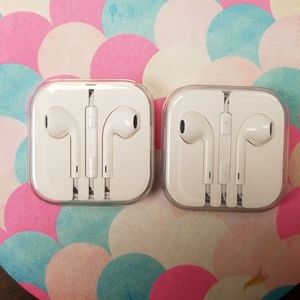 Apple Iphone headphones ear buds new